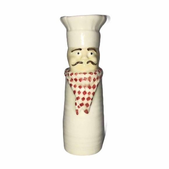 Unknown Other - Italian Chef Tall Salt Pepper Spice Shaker 8″
